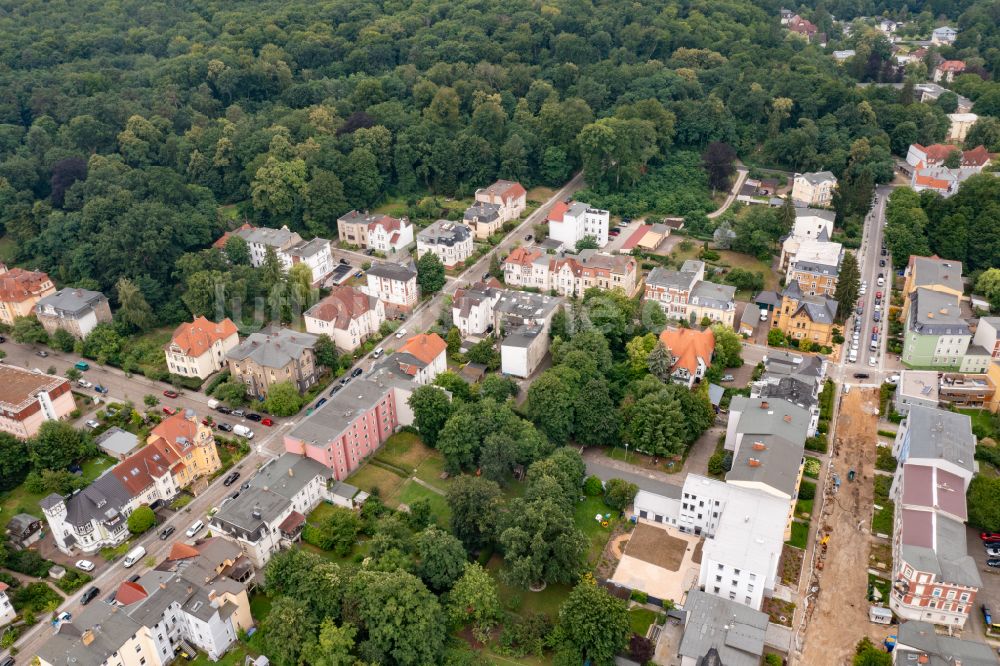 Luftbild Eberswalde - Stadtansicht vom Innenstadtbereich in Eberswalde im Bundesland Brandenburg, Deutschland