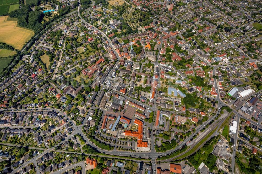 Luftbild Ennigerloh - Stadtansicht vom Innenstadtbereich in Ennigerloh im Bundesland Nordrhein-Westfalen, Deutschland