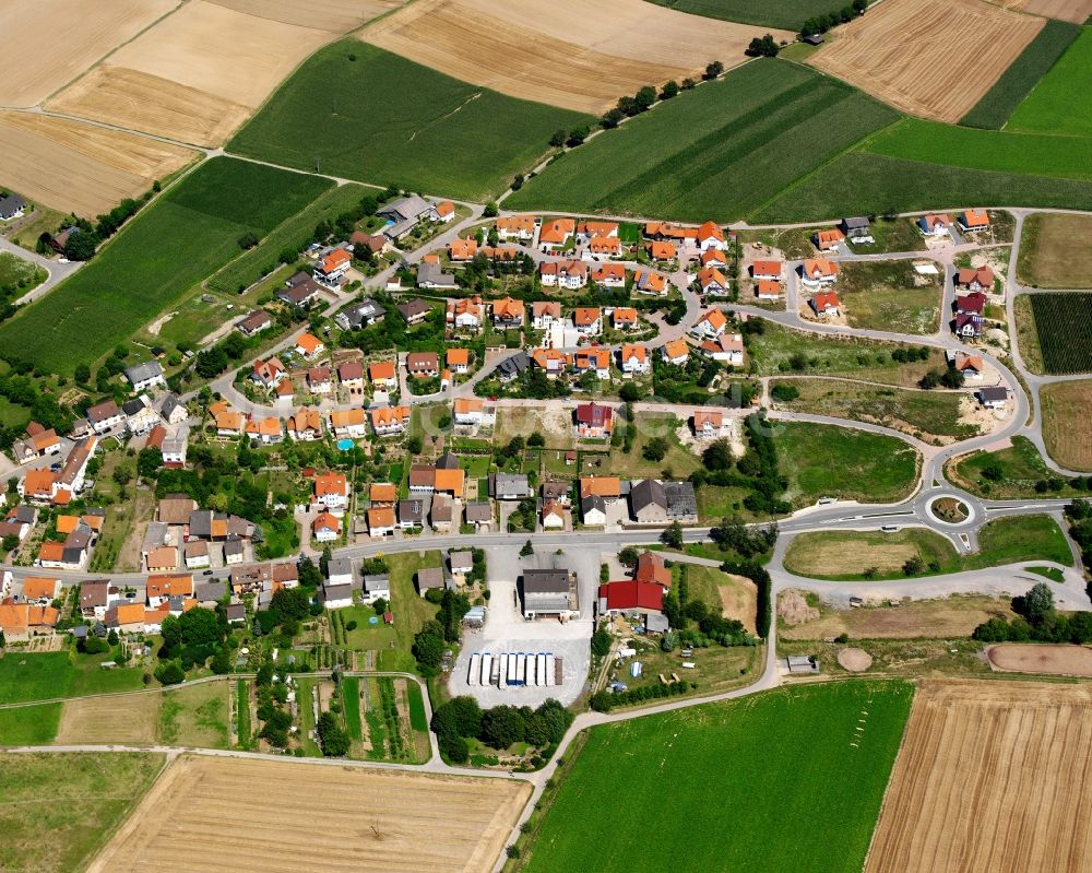 Luftaufnahme Eppingen - Stadtansicht vom Innenstadtbereich in Eppingen im Bundesland Baden-Württemberg, Deutschland