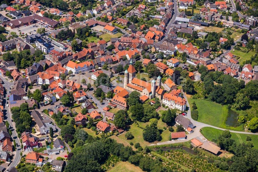 Freckenhorst Von Oben - Stadtansicht Vom Innenstadtbereich In ...