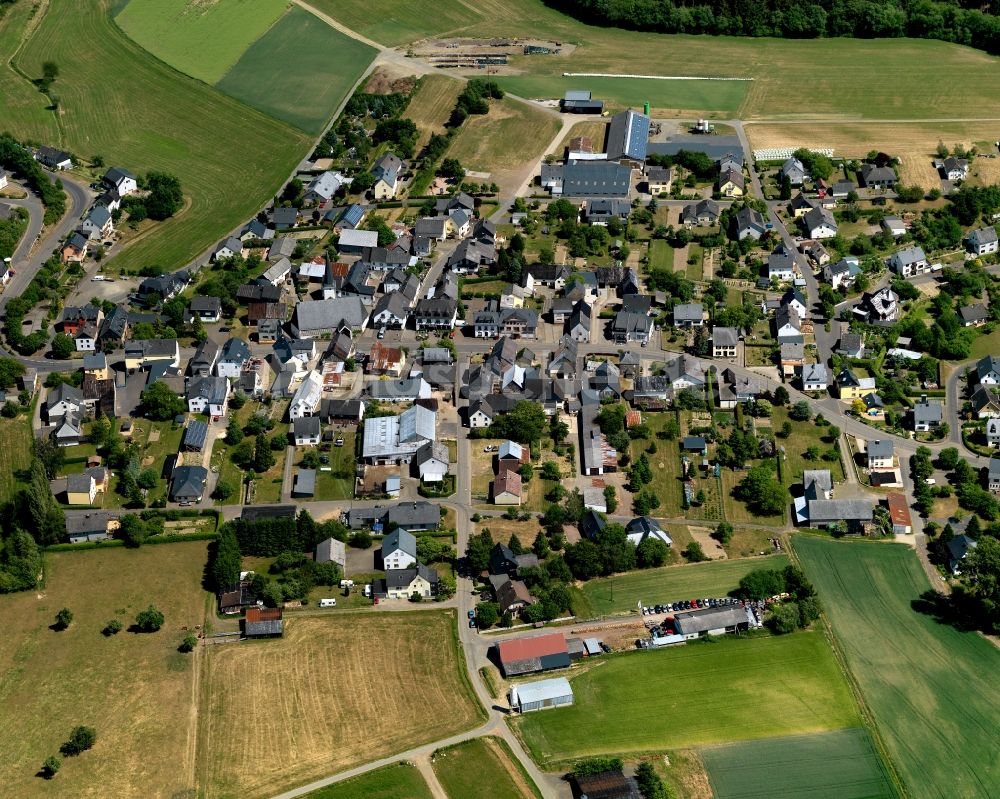 Luftaufnahme Gevenich - Stadtansicht vom Innenstadtbereich in Gevenich im Bundesland Rheinland-Pfalz