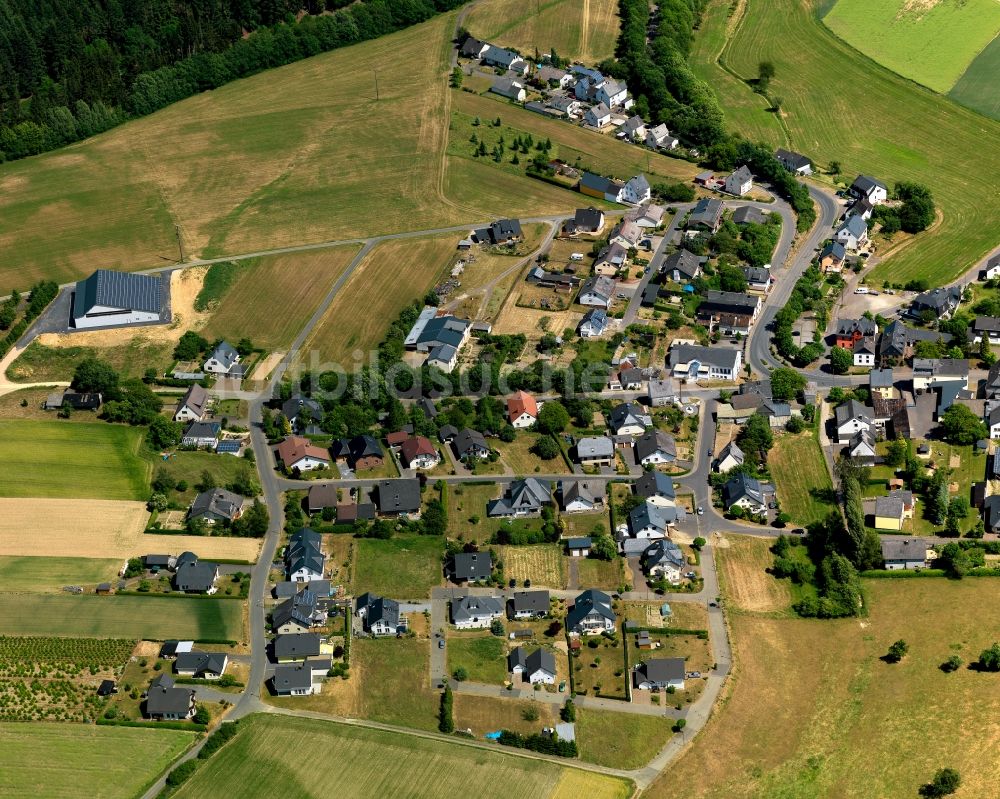 Gevenich von oben - Stadtansicht vom Innenstadtbereich in Gevenich im Bundesland Rheinland-Pfalz