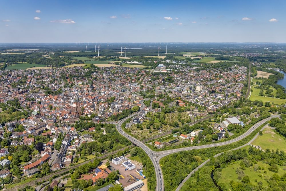 Haltern Am See Von Oben Stadtansicht Vom Innenstadtbereich In Haltern 6598