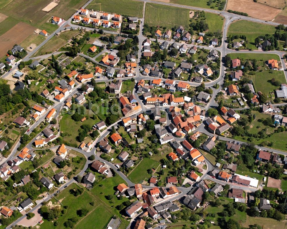 Luftbild Hassenroth - Stadtansicht vom Innenstadtbereich in Hassenroth im Bundesland Hessen, Deutschland