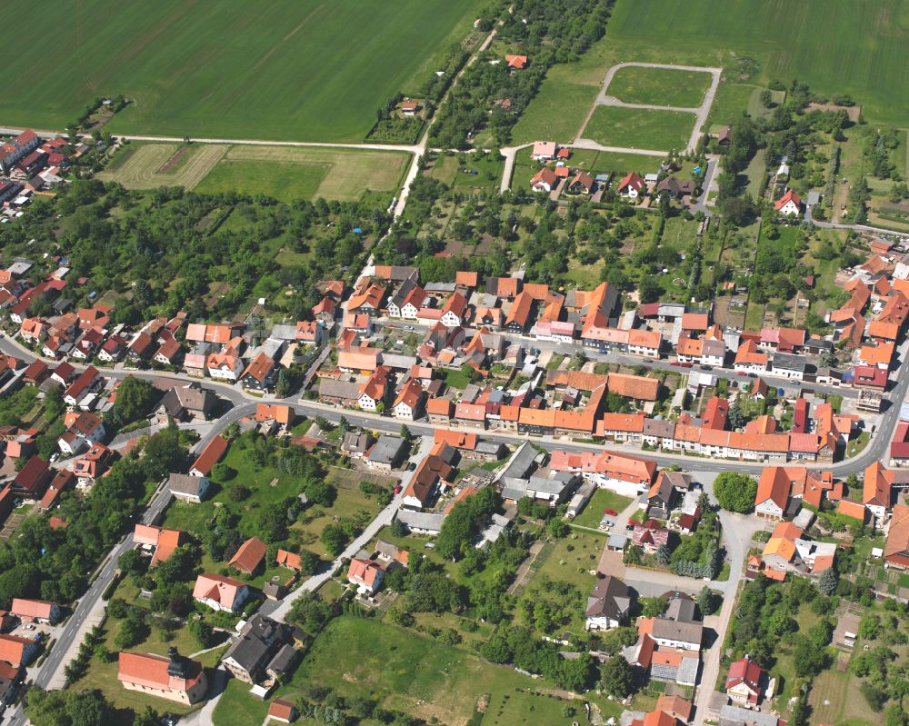 Luftaufnahme Haynrode - Stadtansicht vom Innenstadtbereich in Haynrode im Bundesland Thüringen, Deutschland