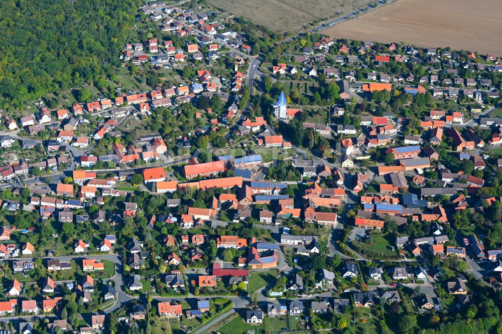 Luftbild Immenrode - Stadtansicht vom Innenstadtbereich in Immenrode im Bundesland Niedersachsen, Deutschland