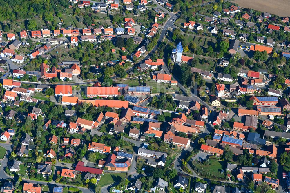 Luftaufnahme Immenrode - Stadtansicht vom Innenstadtbereich in Immenrode im Bundesland Niedersachsen, Deutschland