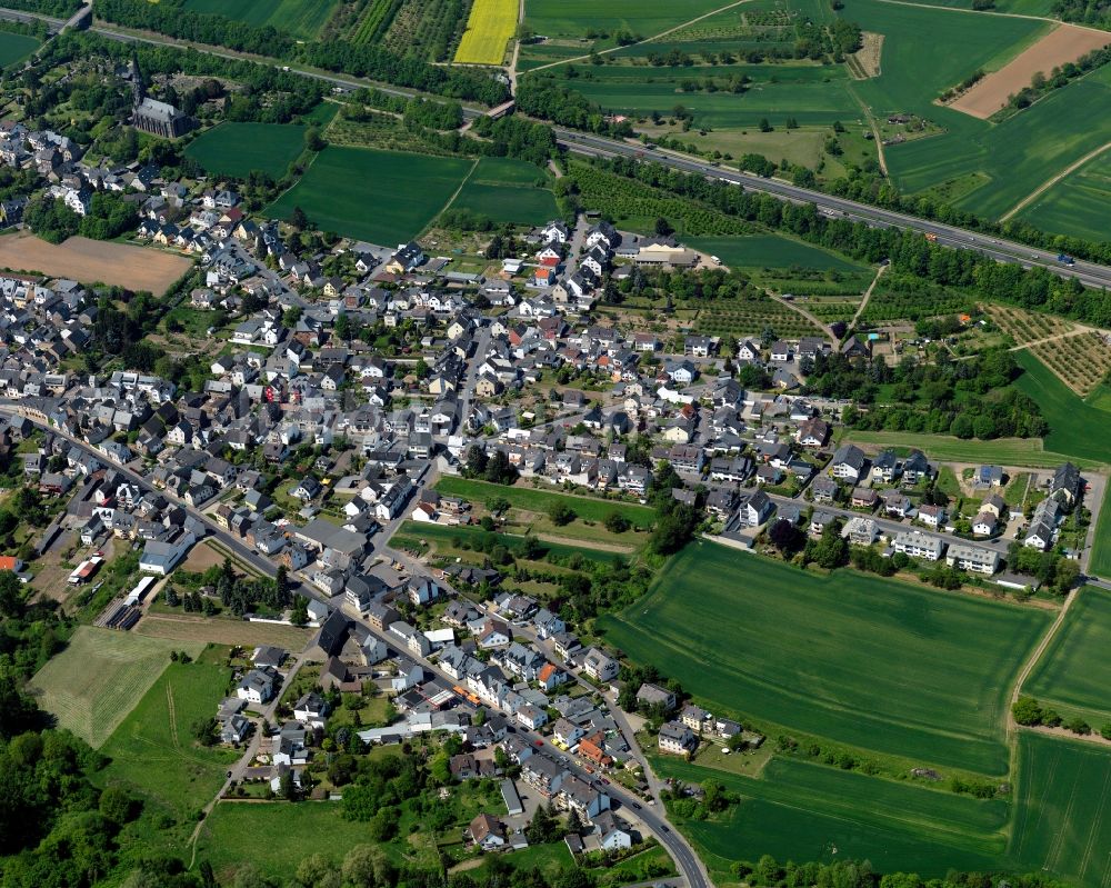 Luftbild Koblenz, Rübenach - Stadtansicht vom Innenstadtbereich in Koblenz, Rübenach im Bundesland Rheinland-Pfalz