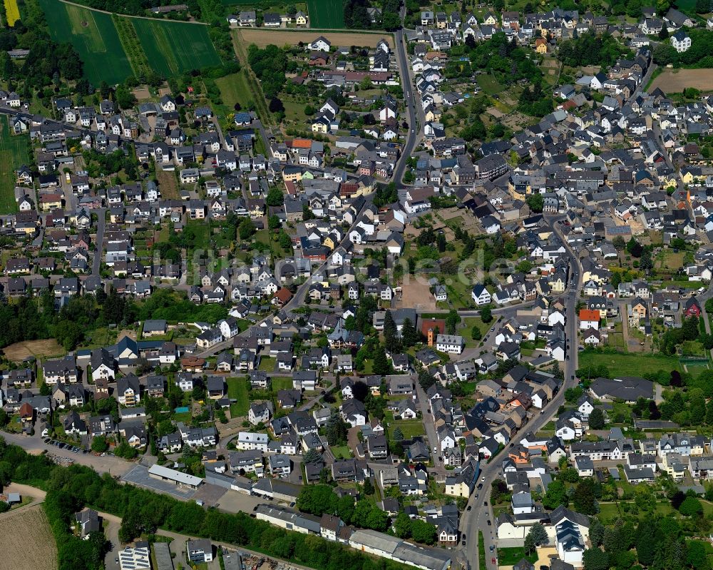 Luftaufnahme Koblenz, Rübenach - Stadtansicht vom Innenstadtbereich in Koblenz, Rübenach im Bundesland Rheinland-Pfalz