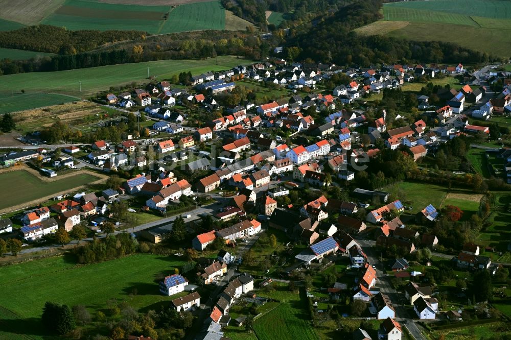 Luftbild Konken - Stadtansicht vom Innenstadtbereich in Konken im Bundesland Rheinland-Pfalz, Deutschland