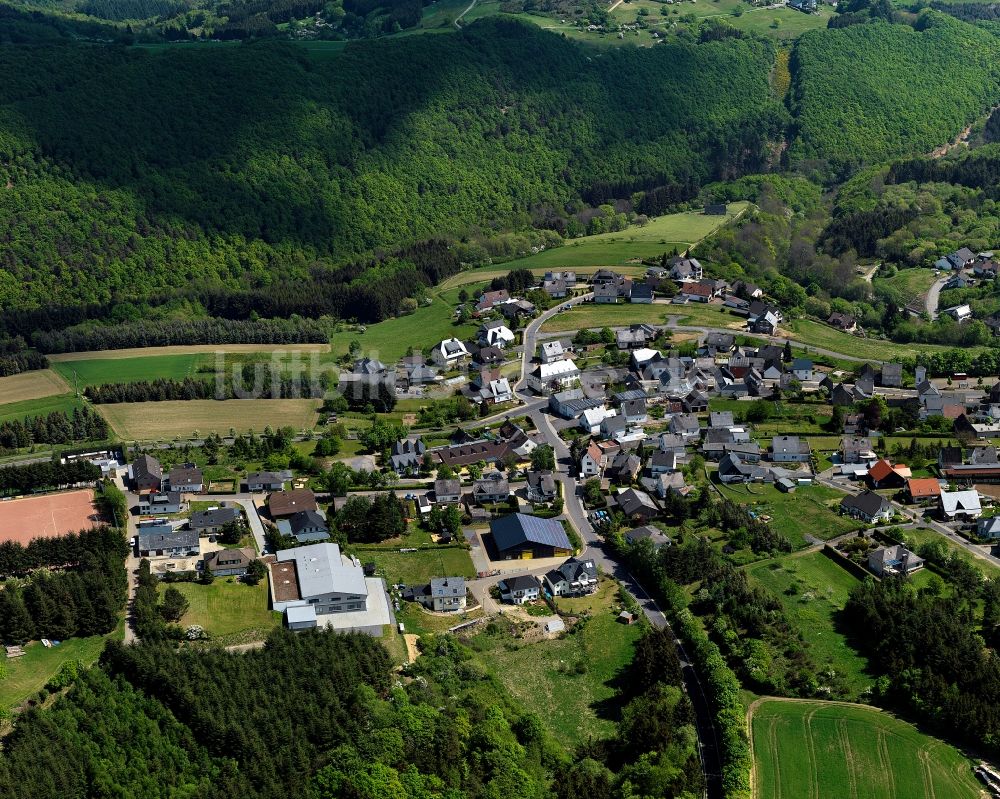 Luftaufnahme Langenfeld - Stadtansicht vom Innenstadtbereich in Langenfeld im Bundesland Rheinland-Pfalz