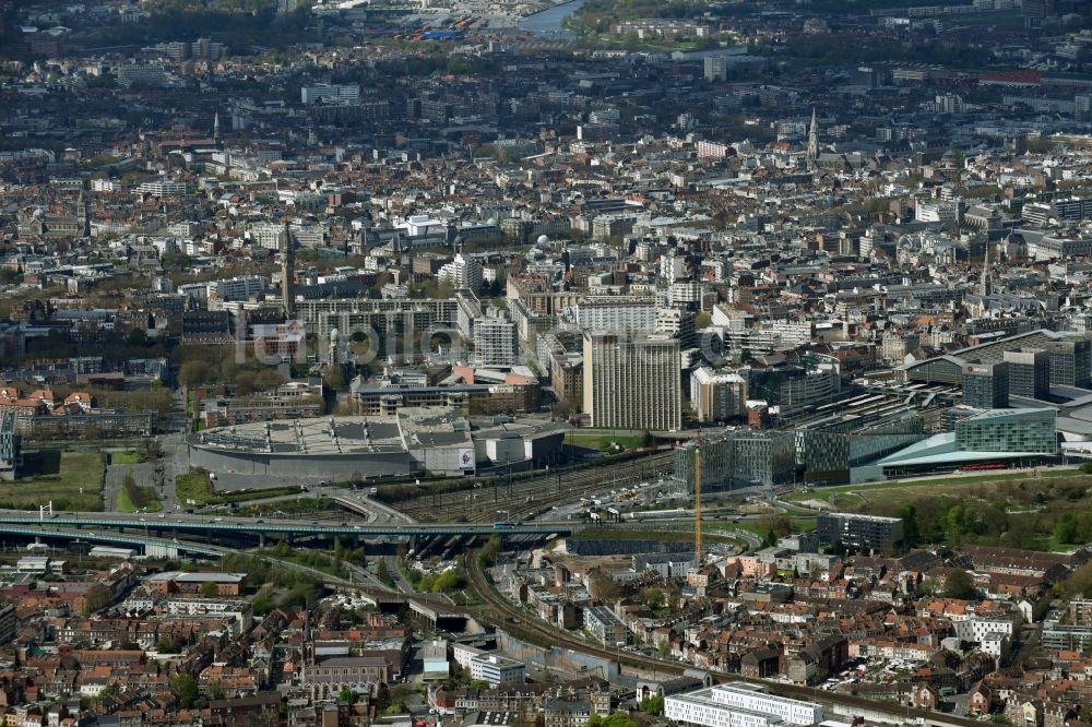 Luftbild Lille - Stadtansicht vom Innenstadtbereich in Lille in Nord-Pas-de-Calais Picardie, Frankreich