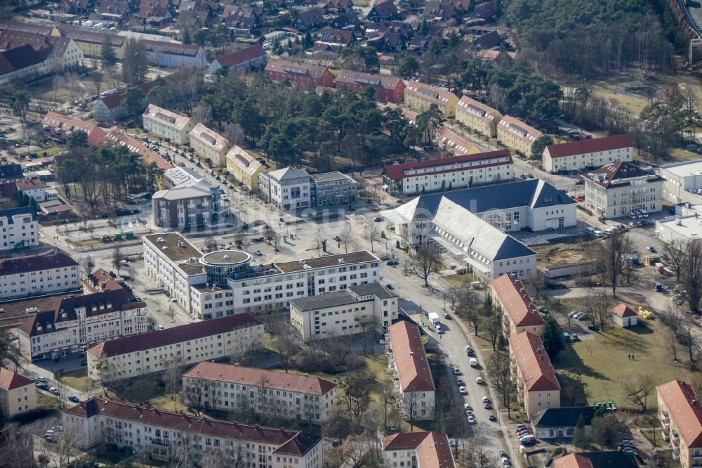 Luftbild Ludwigsfelde - Stadtansicht vom Innenstadtbereich in Ludwigsfelde im Bundesland Brandenburg