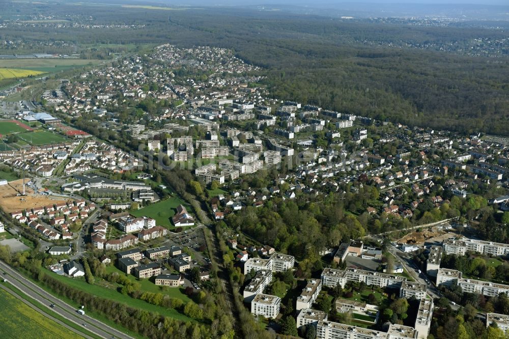 Luftbild Noisy-le-Roi - Stadtansicht vom Innenstadtbereich in Noisy-le-Roi in Ile-de-France, Frankreich