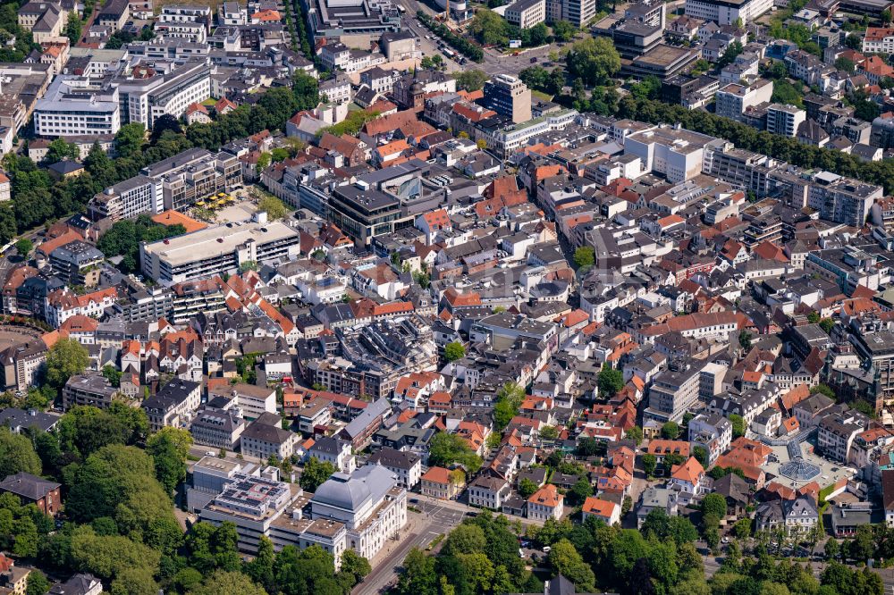 Luftaufnahme Oldenburg - Stadtansicht vom Innenstadtbereich in Oldenburg im Bundesland Niedersachsen, Deutschland