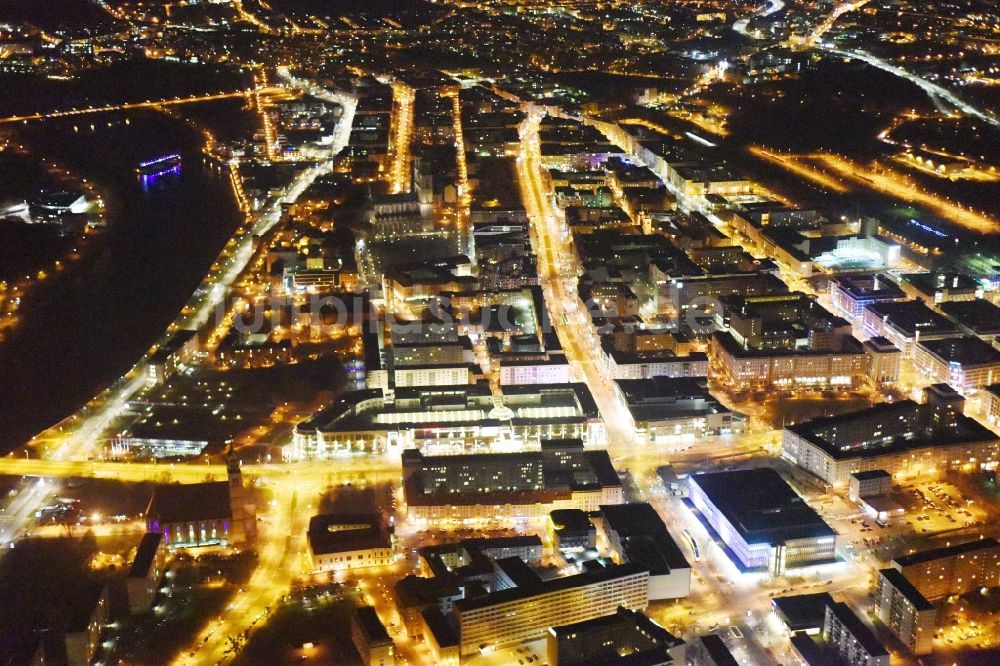 Luftbild Magdeburg - Stadtansicht vom Innenstadtbereich im Ortsteil Altstadt in Magdeburg im Bundesland Sachsen-Anhalt