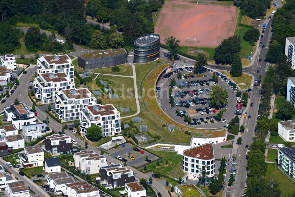 Luftbild Pforzheim - Stadtansicht vom Innenstadtbereich in Pforzheim im Bundesland Baden-Württemberg, Deutschland