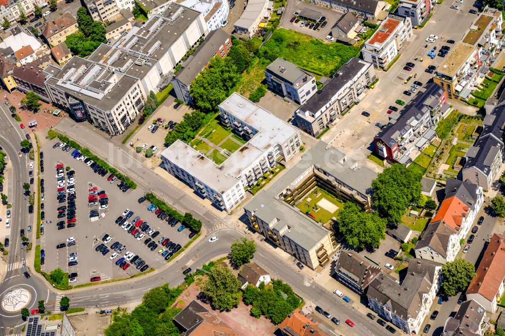 Luftbild Recklinghausen - Stadtansicht vom Innenstadtbereich in Recklinghausen im Bundesland Nordrhein-Westfalen, Deutschland