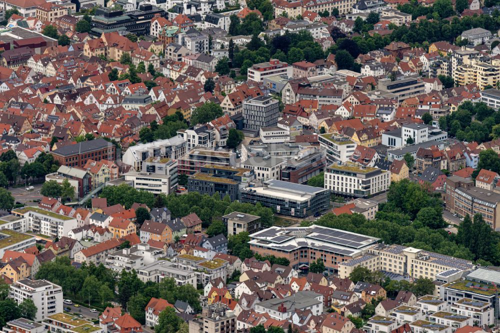 Luftbild Reutlingen - Stadtansicht vom Innenstadtbereich in Reutlingen im Bundesland Baden-Württemberg, Deutschland