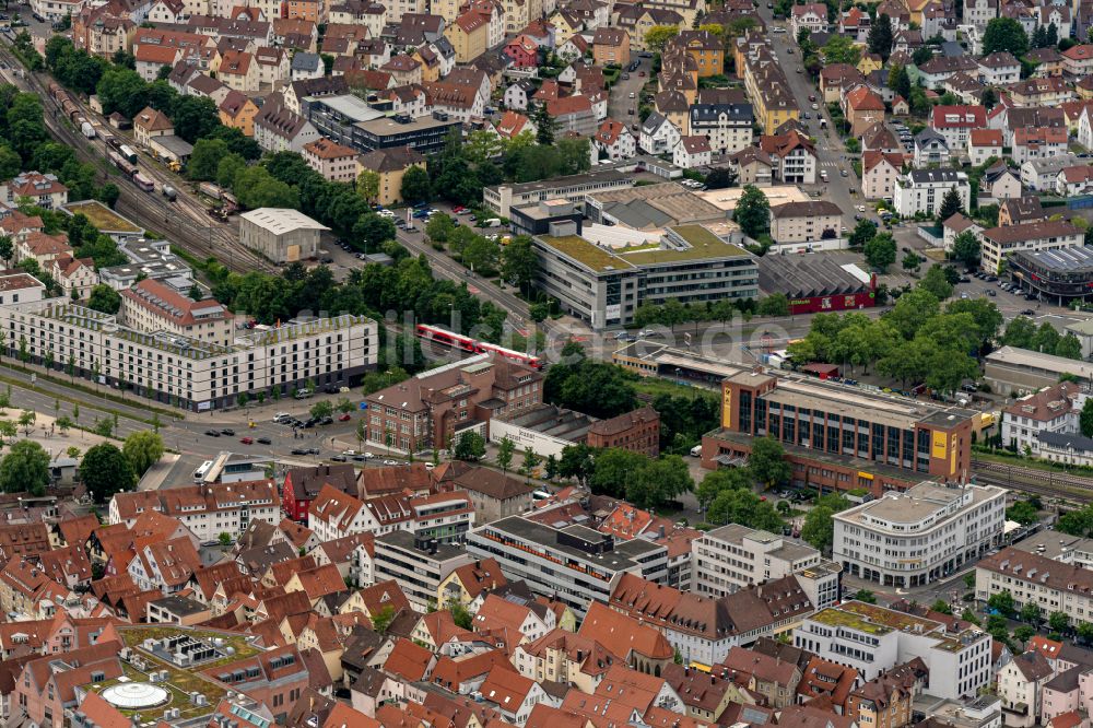 Luftbild Reutlingen - Stadtansicht vom Innenstadtbereich in Reutlingen im Bundesland Baden-Württemberg, Deutschland