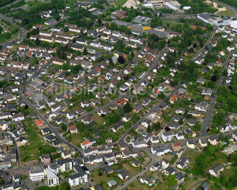 Luftbild Scheuerfeld, Höhr - Stadtansicht vom Innenstadtbereich in Scheuerfeld, Höhr im Bundesland Rheinland-Pfalz