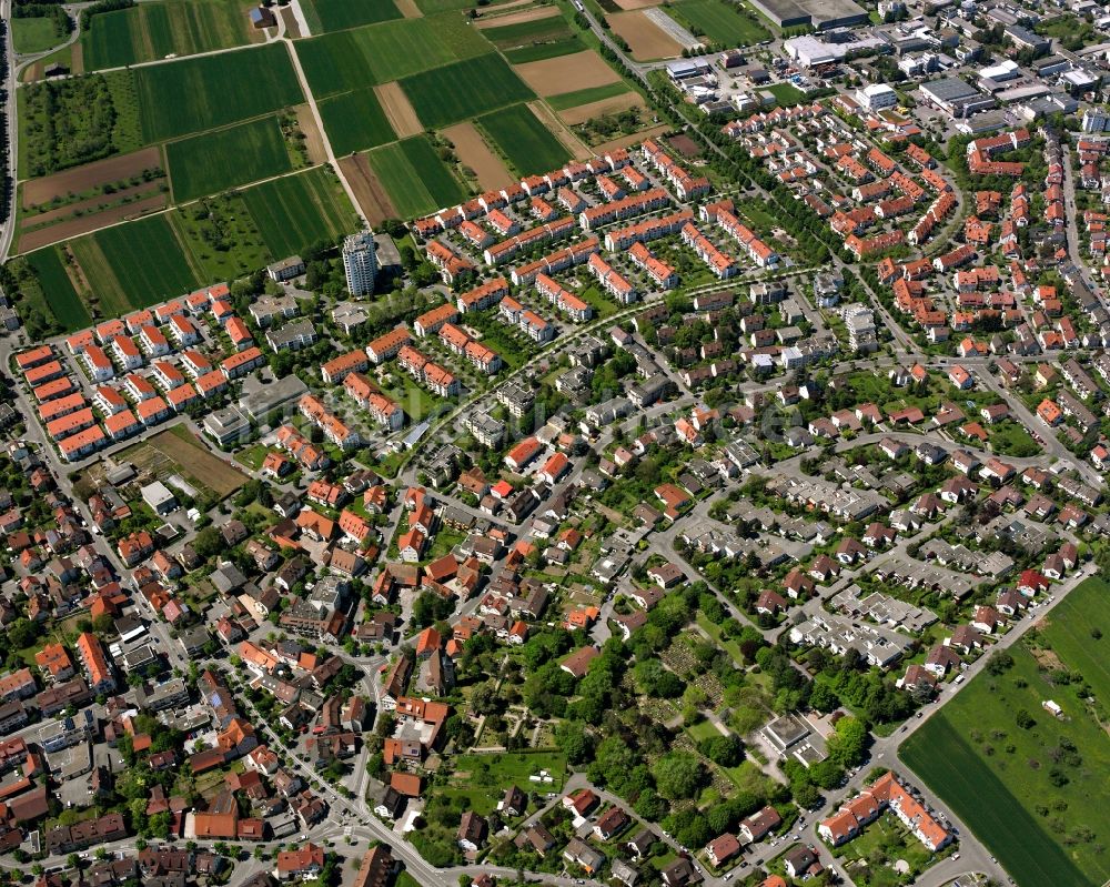 Luftbild Schmiden - Stadtansicht vom Innenstadtbereich in Schmiden im Bundesland Baden-Württemberg, Deutschland