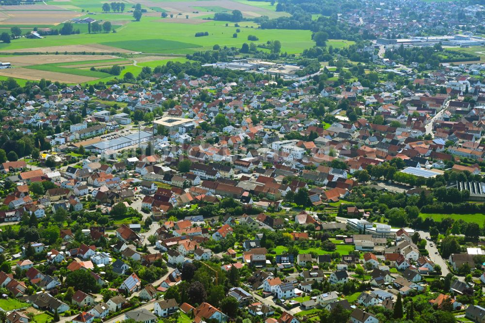 Sontheim an der Brenz von oben - Stadtansicht vom Innenstadtbereich in Sontheim an der Brenz im Bundesland Baden-Württemberg, Deutschland