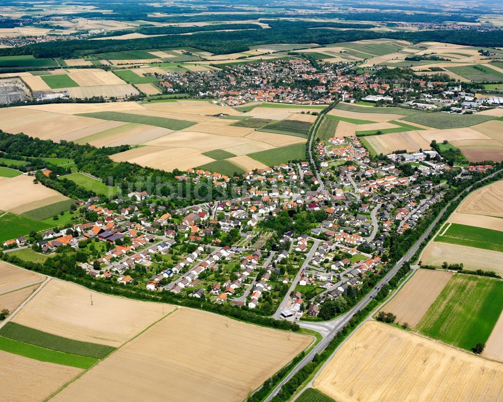 Luftbild Stebbach - Stadtansicht vom Innenstadtbereich in Stebbach im Bundesland Baden-Württemberg, Deutschland