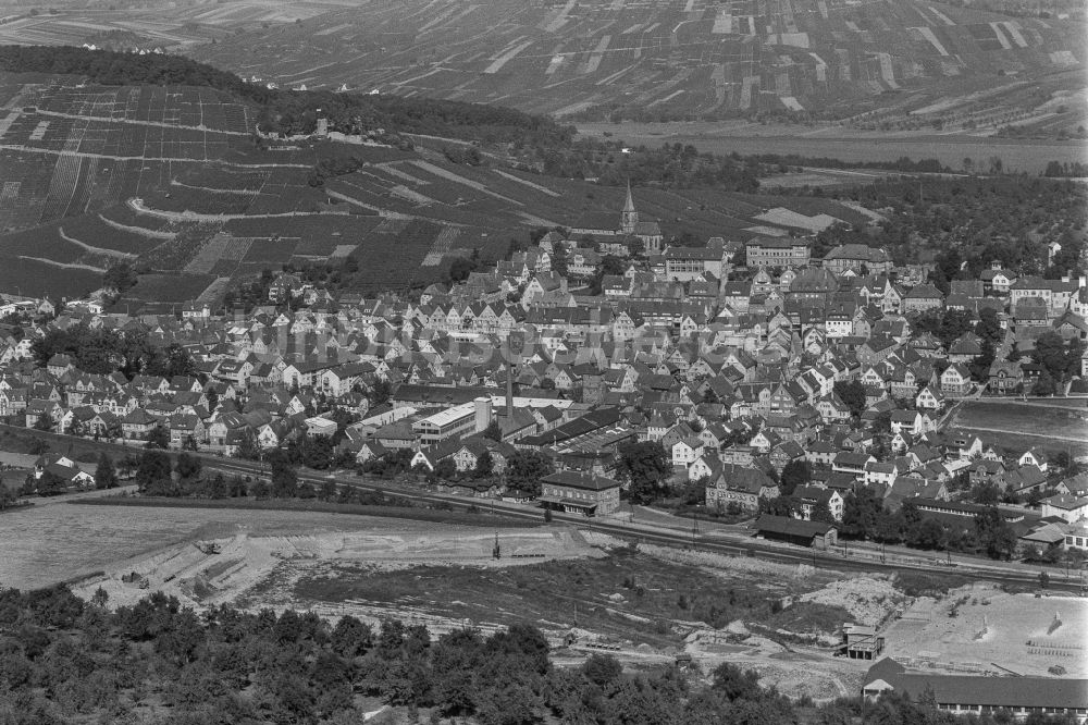 Luftbild Weinsberg - Stadtansicht vom Innenstadtbereich in Weinsberg im Bundesland Baden-Württemberg, Deutschland