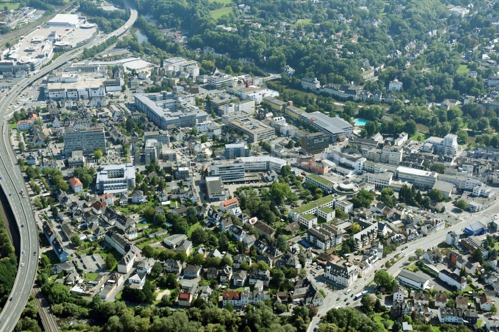 Luftbild Wetzlar - Stadtansicht vom Innenstadtbereich in Wetzlar im Bundesland Hessen, Deutschland