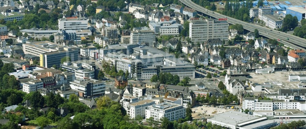 Luftbild Wetzlar - Stadtansicht vom Innenstadtbereich in Wetzlar im Bundesland Hessen, Deutschland