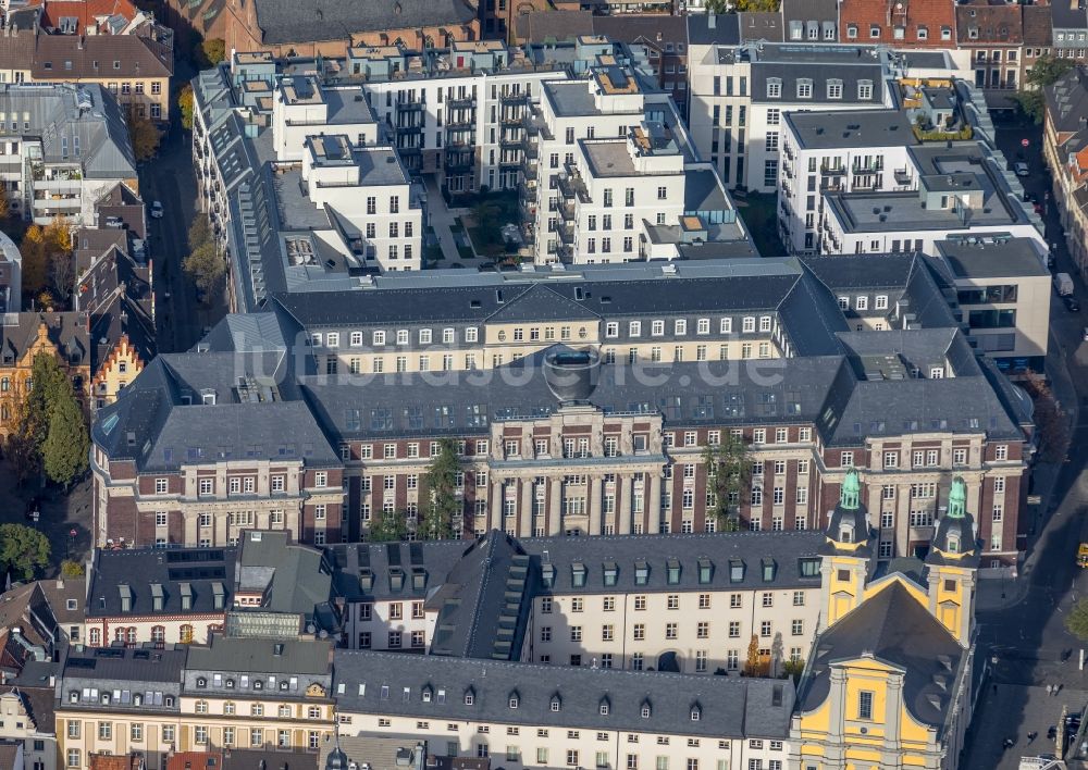 Luftbild Düsseldorf - Stadtansicht des Innenstadtbereiches entlang der Neubrückstraße in Düsseldorf im Bundesland Nordrhein-Westfalen, Deutschland