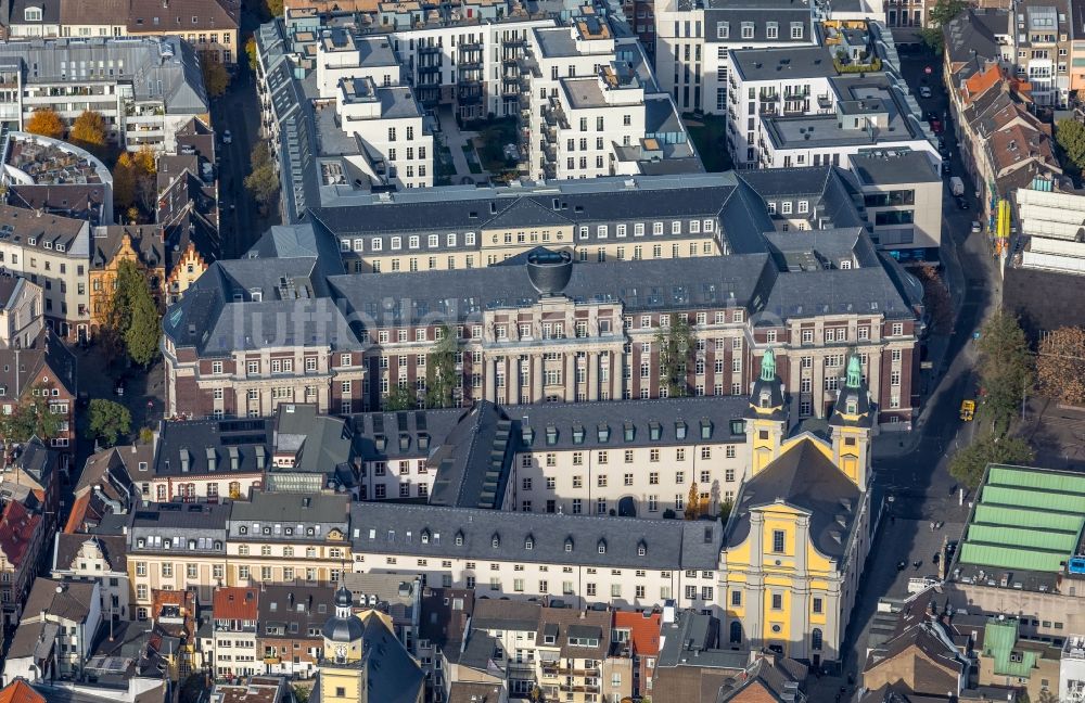 Luftaufnahme Düsseldorf - Stadtansicht des Innenstadtbereiches entlang der Neubrückstraße in Düsseldorf im Bundesland Nordrhein-Westfalen, Deutschland