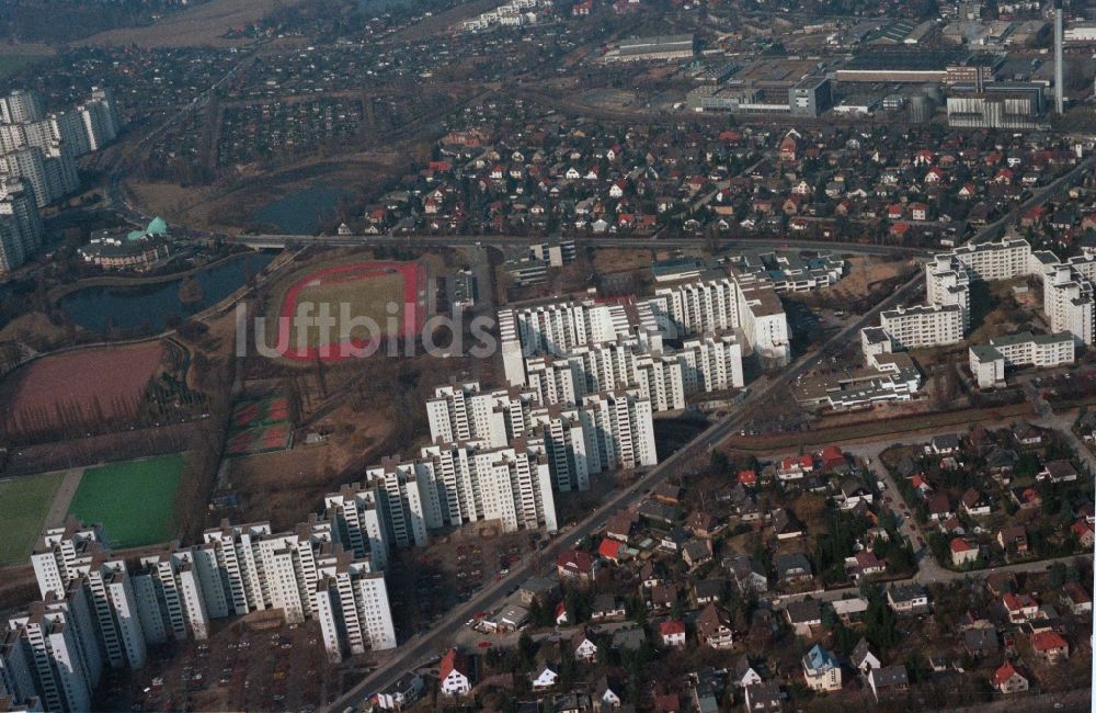 Luftbild Berlin - Stadtansicht des Innenstadtbereiches Märkisches Viertel in Berlin