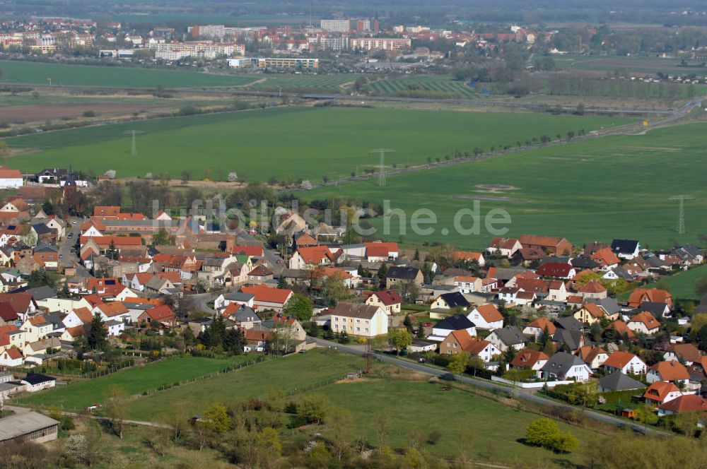 Luftbild Jersleben - Stadtansicht Jersleben