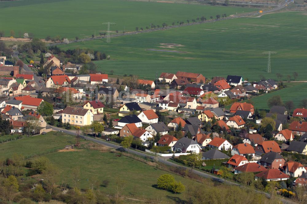 Luftaufnahme Jersleben - Stadtansicht Jersleben