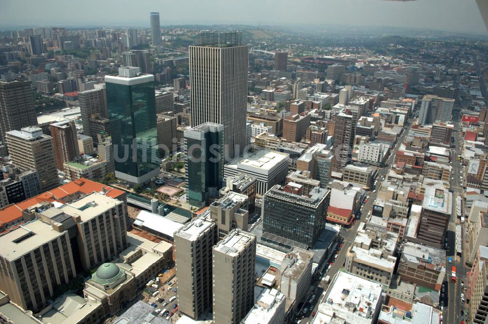 Luftbild Johannesburg - Stadtansicht von Johannesburg / Cityscape from Johannesburg