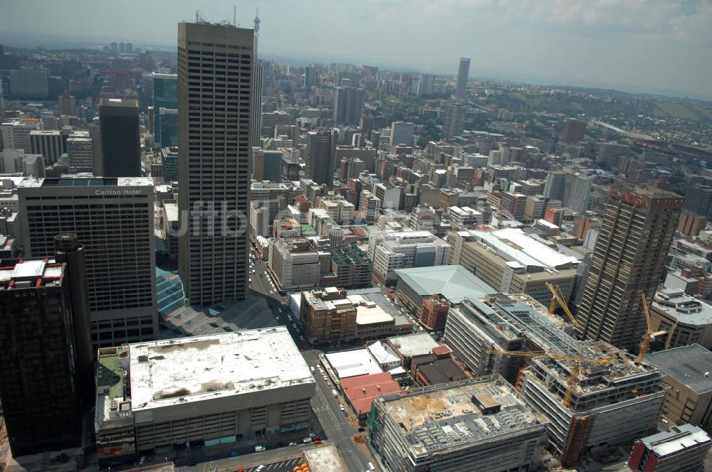 Luftbild Johannesburg - Stadtansicht von Johannesburg / Cityscape from Johannesburg