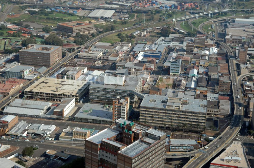 Johannesburg von oben - Stadtansicht von Johannesburg, Südafrika