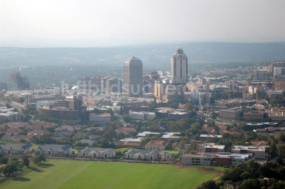 Luftbild Johannesburg - Stadtansicht von Johannesburg, Südafrika