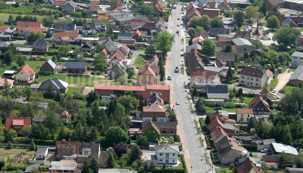 Gardelegen OT Jävenitz aus der Vogelperspektive: Stadtansicht Jävenitz in Sachsen-Anhalt