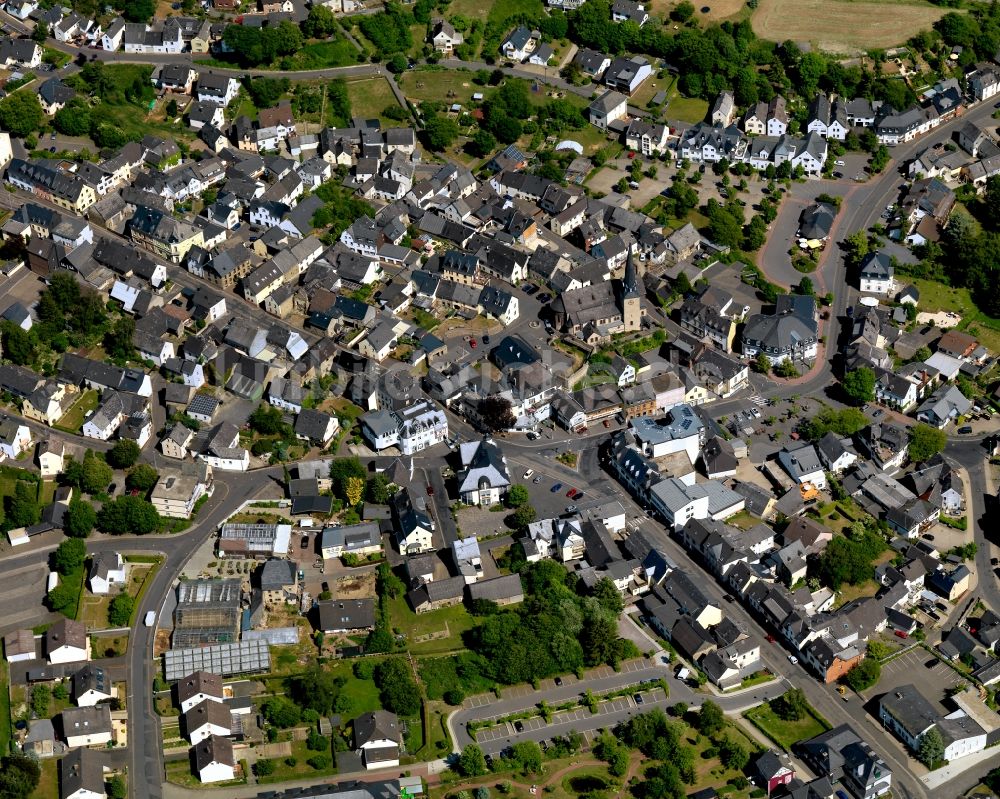 Kaisersesch von oben - Stadtansicht von Kaiseresch im Bundesland Rheinland-Pfalz