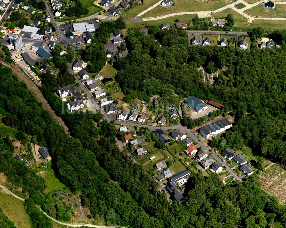 Kaisersesch aus der Vogelperspektive: Stadtansicht von Kaiseresch im Bundesland Rheinland-Pfalz