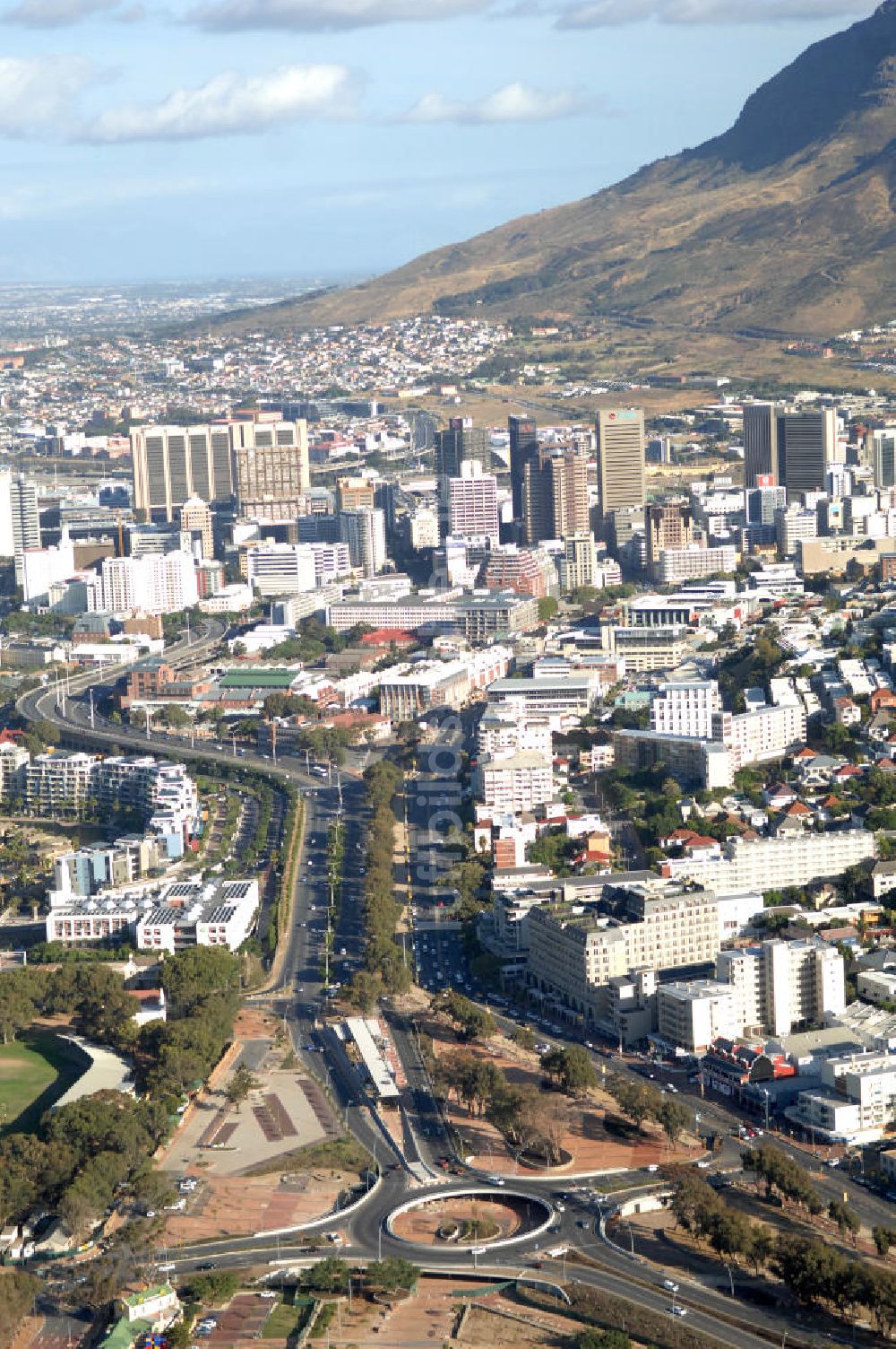 Kapstadt / Cape Town von oben - Stadtansicht Kapstadt - City View Cape Town