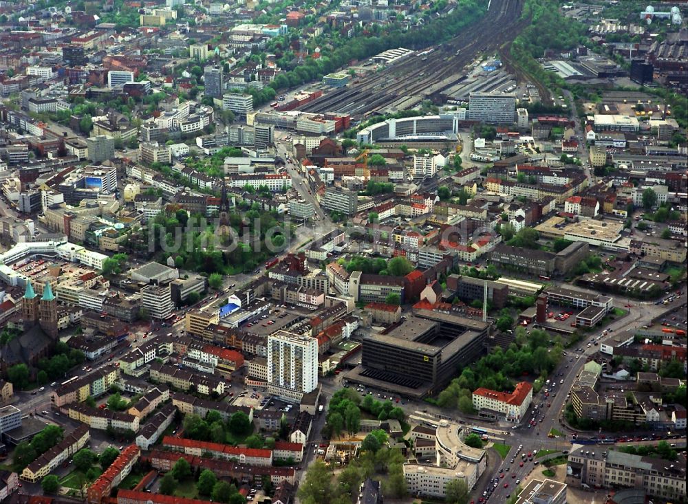 Kassel von oben - Stadtansicht von Kassel im Bundesland Hessen