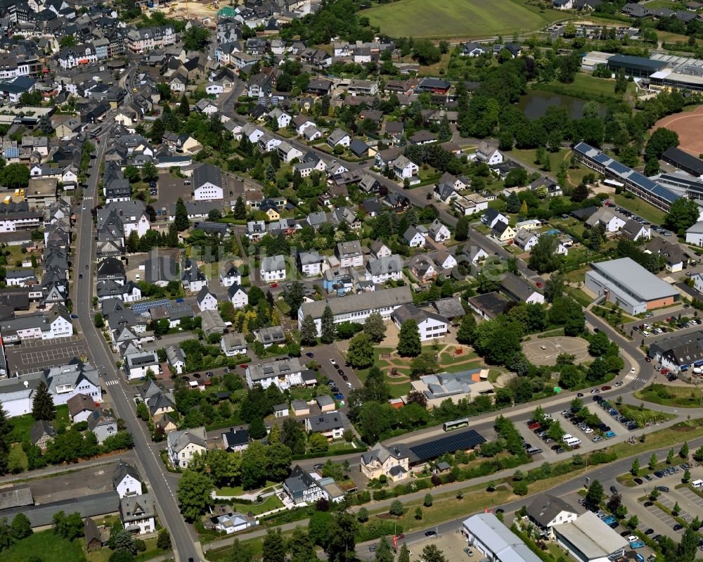 Kastellaun von oben - Stadtansicht von Kastellaun im Bundesland Rheinland-Pfalz