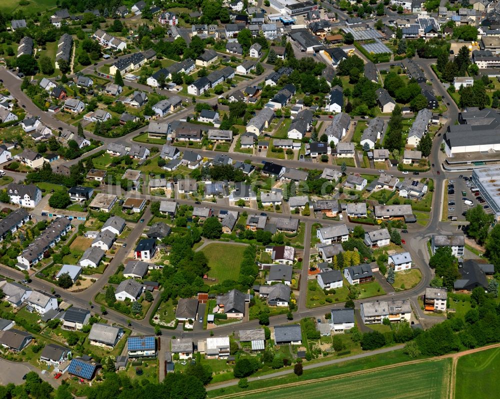 Kastellaun aus der Vogelperspektive: Stadtansicht von Kastellaun im Bundesland Rheinland-Pfalz