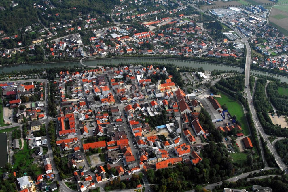 Luftbild Kelheim - Stadtansicht Kelheim