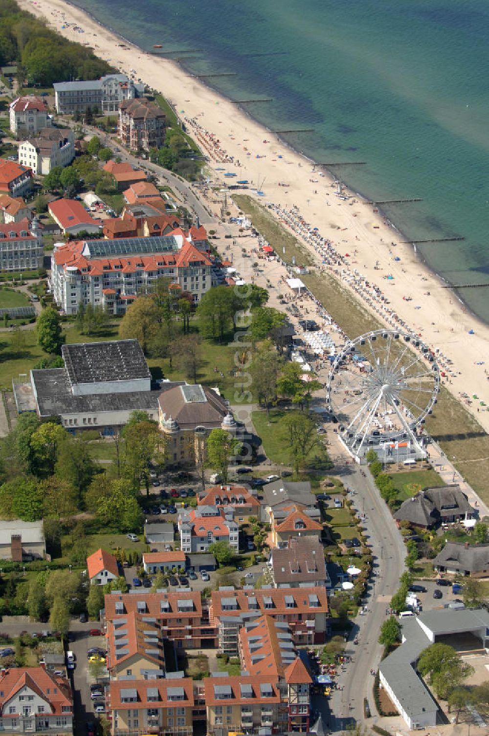 Kühlungsborn aus der Vogelperspektive: Stadtansicht Kühlungsborn West