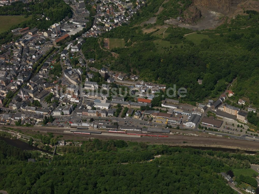 Kirn aus der Vogelperspektive: Stadtansicht von Kirn im Bundesland Rheinland-Pfalz